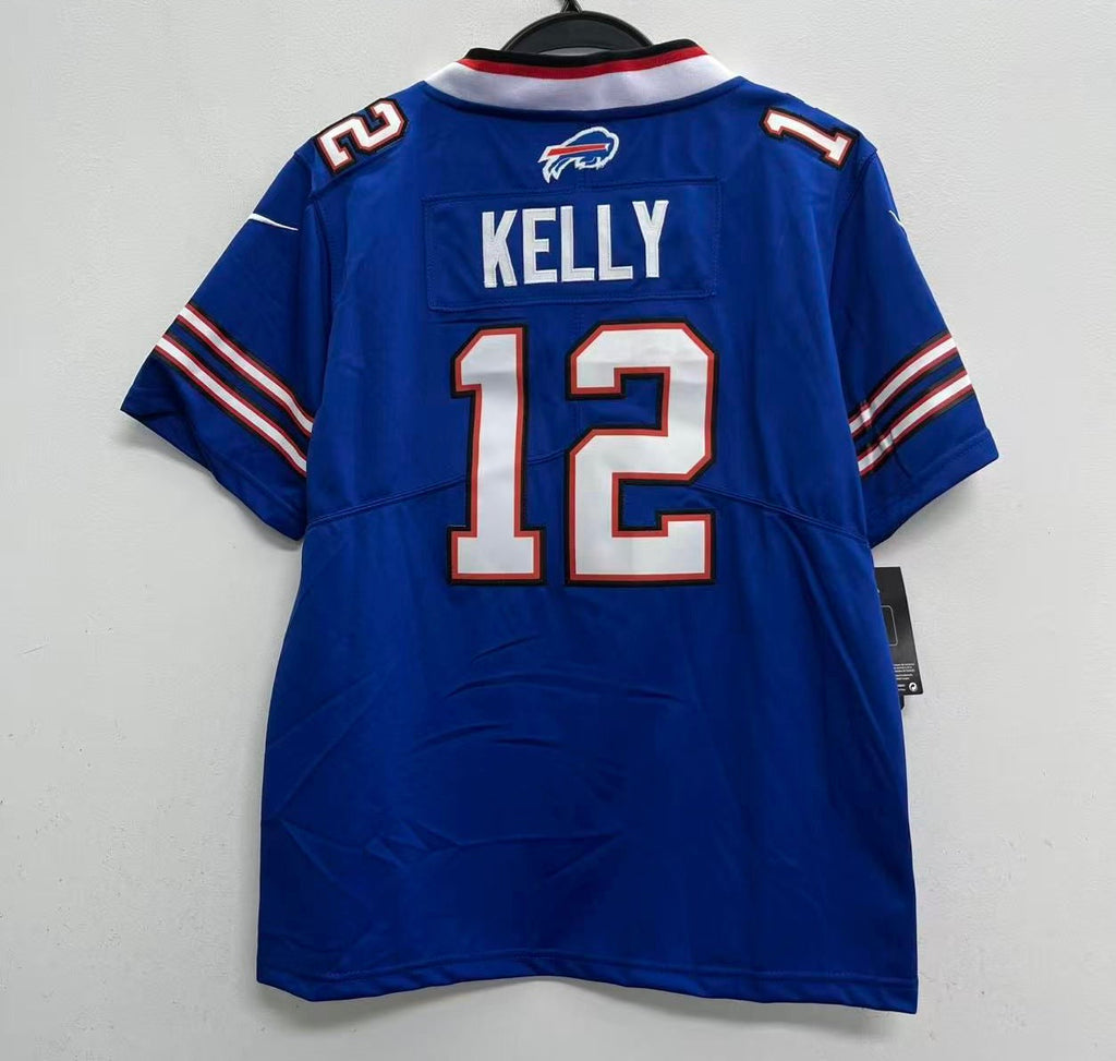 Jim Kelly Youth Kids Buffalo Bills Official NFL Nike Jersey