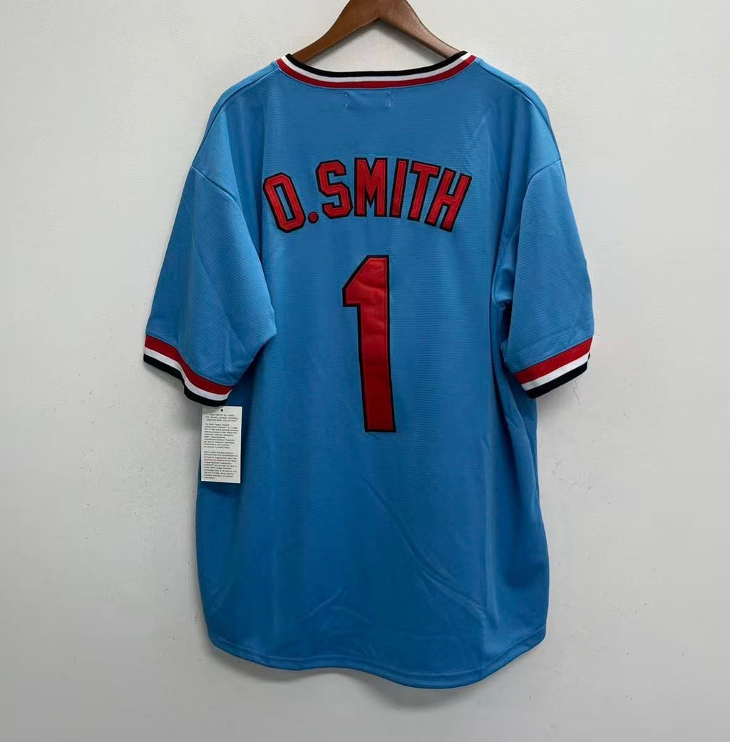 Ozzie Smith St. Louis Cardinals 1982 World Series Mitchell & Ness Jersey