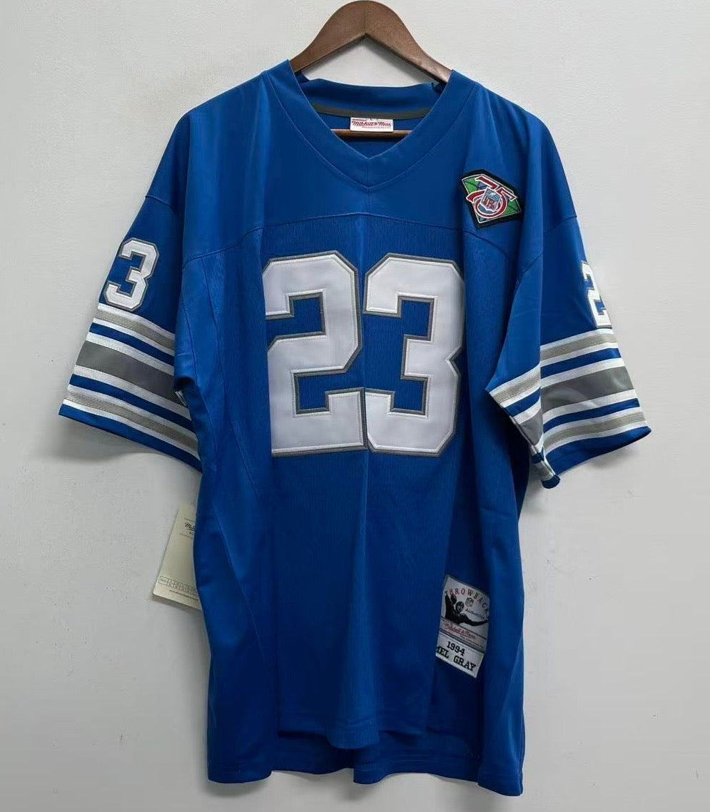 Mel Gray 1994 Detroit Lions NFL Mitchell & Ness Jersey