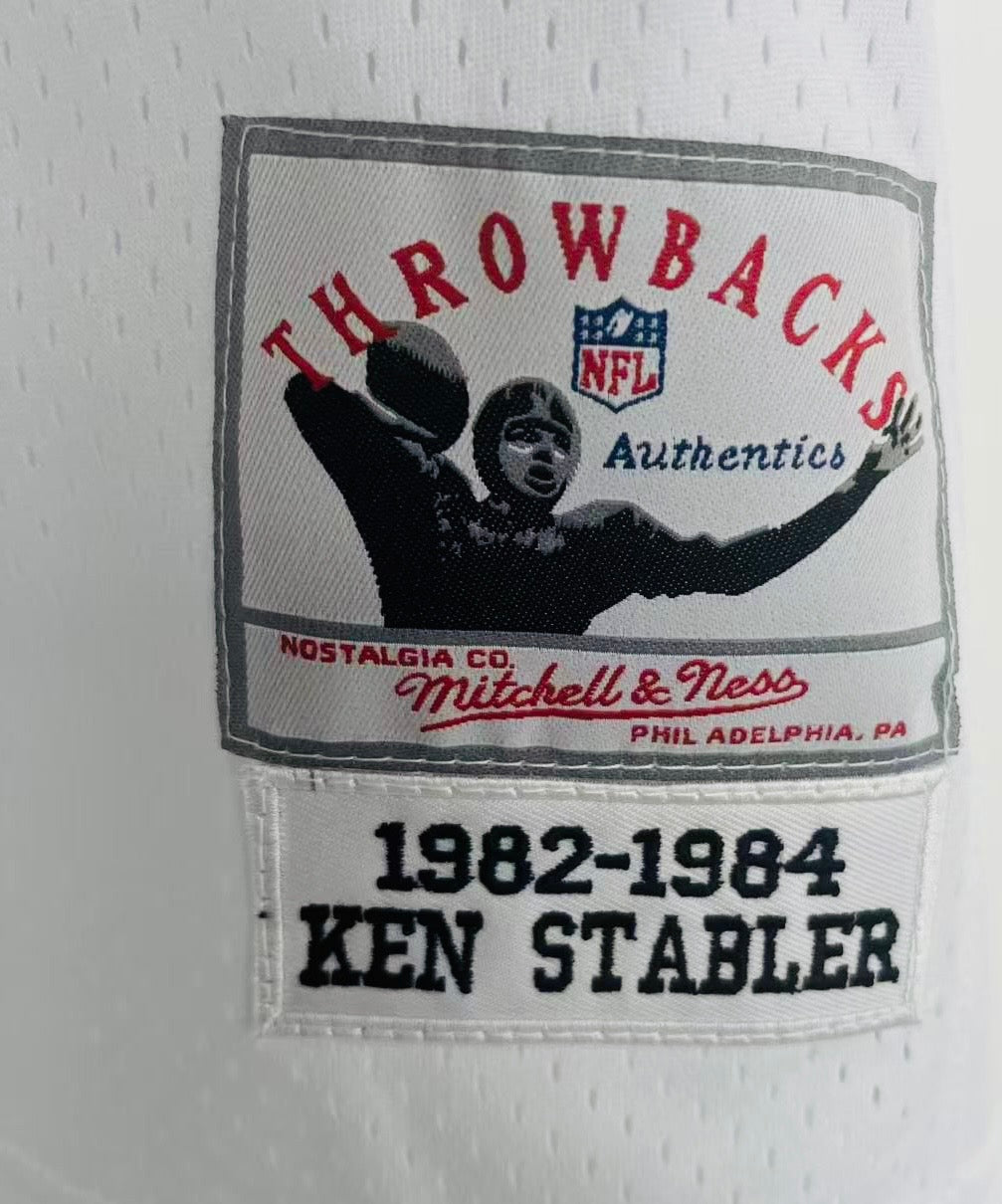 Ken Stabler New Orleans Saints Official NFL Mitchell & Ness Jersey