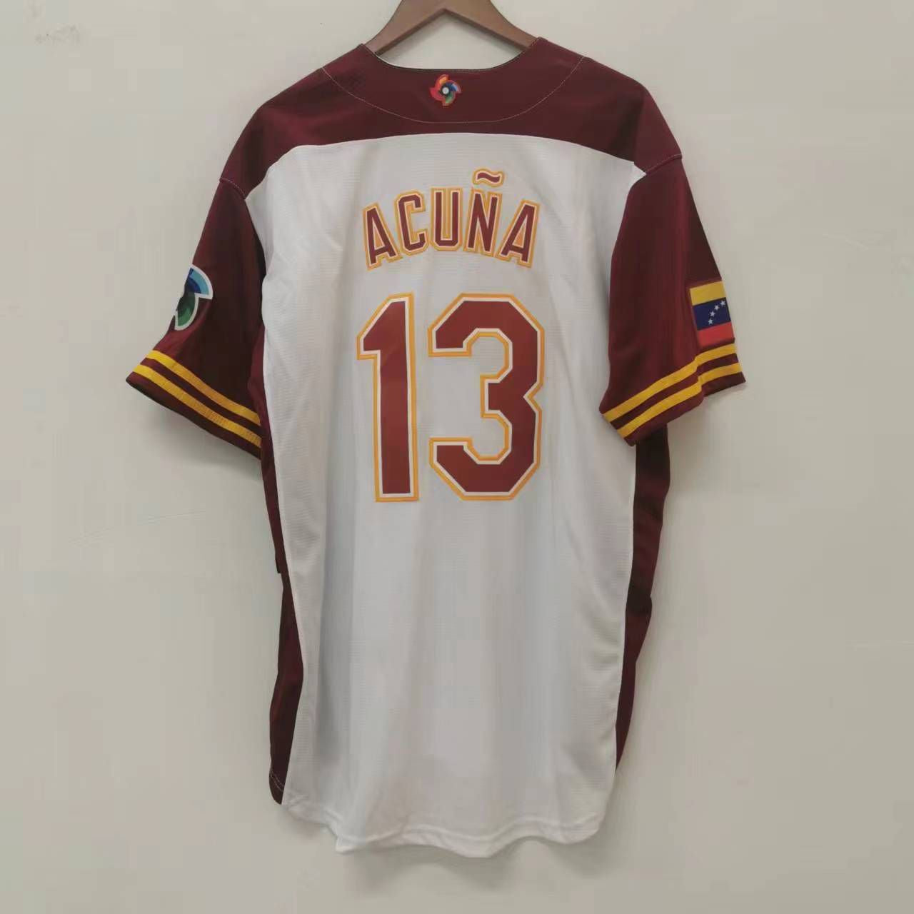 Ronald Acuña Jr. Venezuela Official Nike Jersey