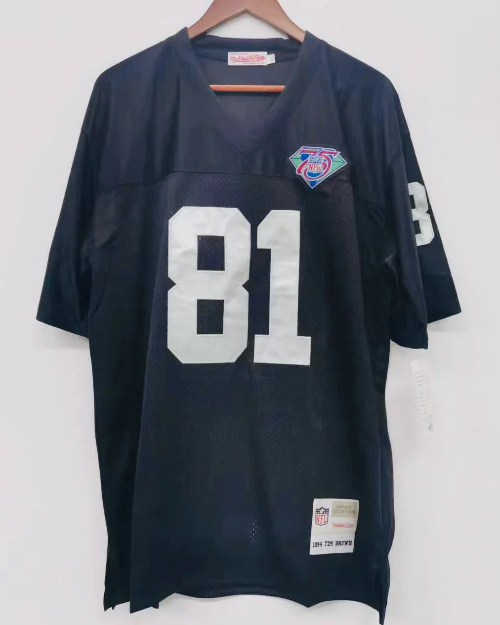 Tim Brown Las Vegas Oakland Raiders Official NFL Mitchell & Ness jersey