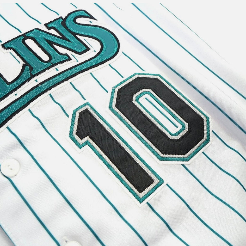 Gary Sheffield Florida Marlins 1997 Official MLB Jersey Majestic white