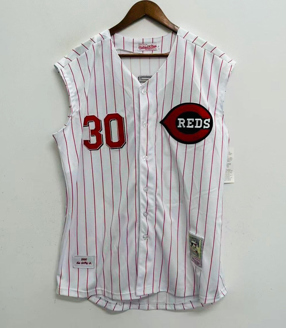 Ken Griffey Jr. Cincinnati Reds sleeveless Jersey Mitchell & Ness