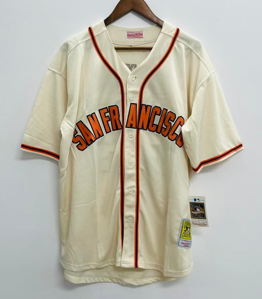 Barry Bonds San Francisco Giants Official MLB Jersey Mitchell & Ness