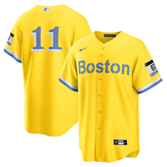 Rafael Devers Boston Red Sox Official MLB Nike City Connect Limited Jersey