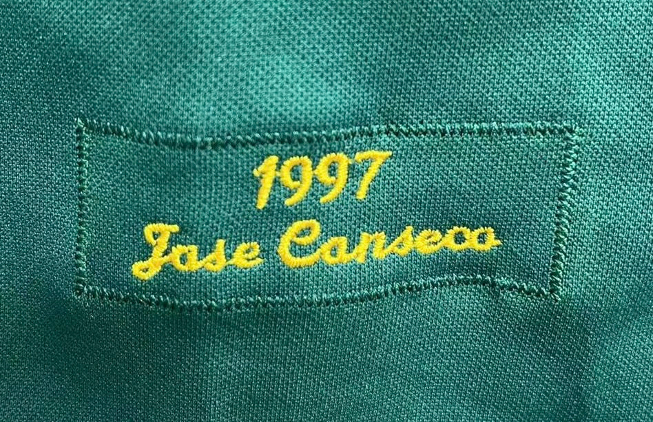 Jose Canseco 1997 Oakland A’s Athletics Official MLB Jersey