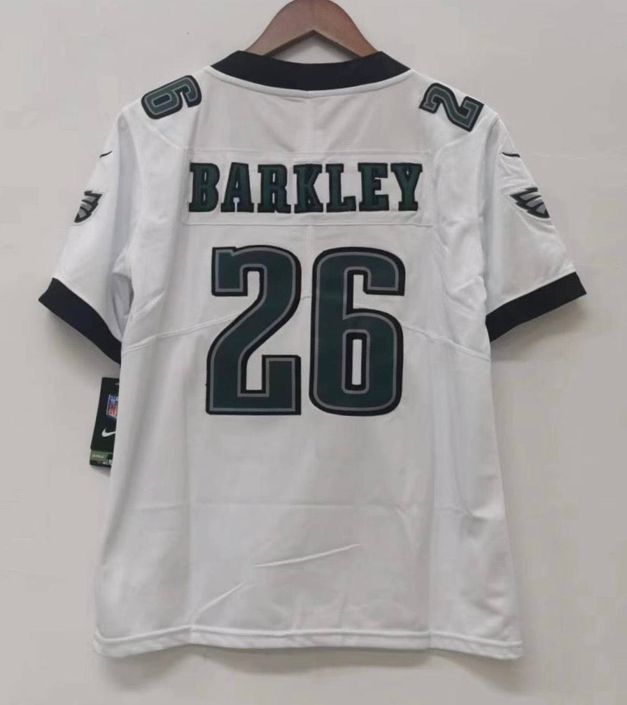 Saquon Barkley YOUTH KIDS Philadelphia Eagles Jersey Nike white