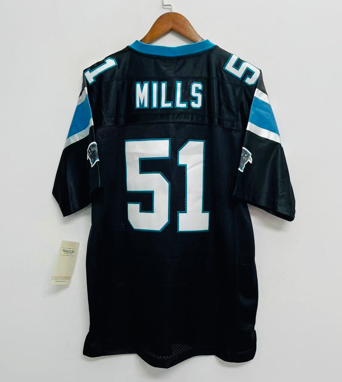 Sam Mills Carolina Panthers Official NFL Mitchell & Ness Jersey