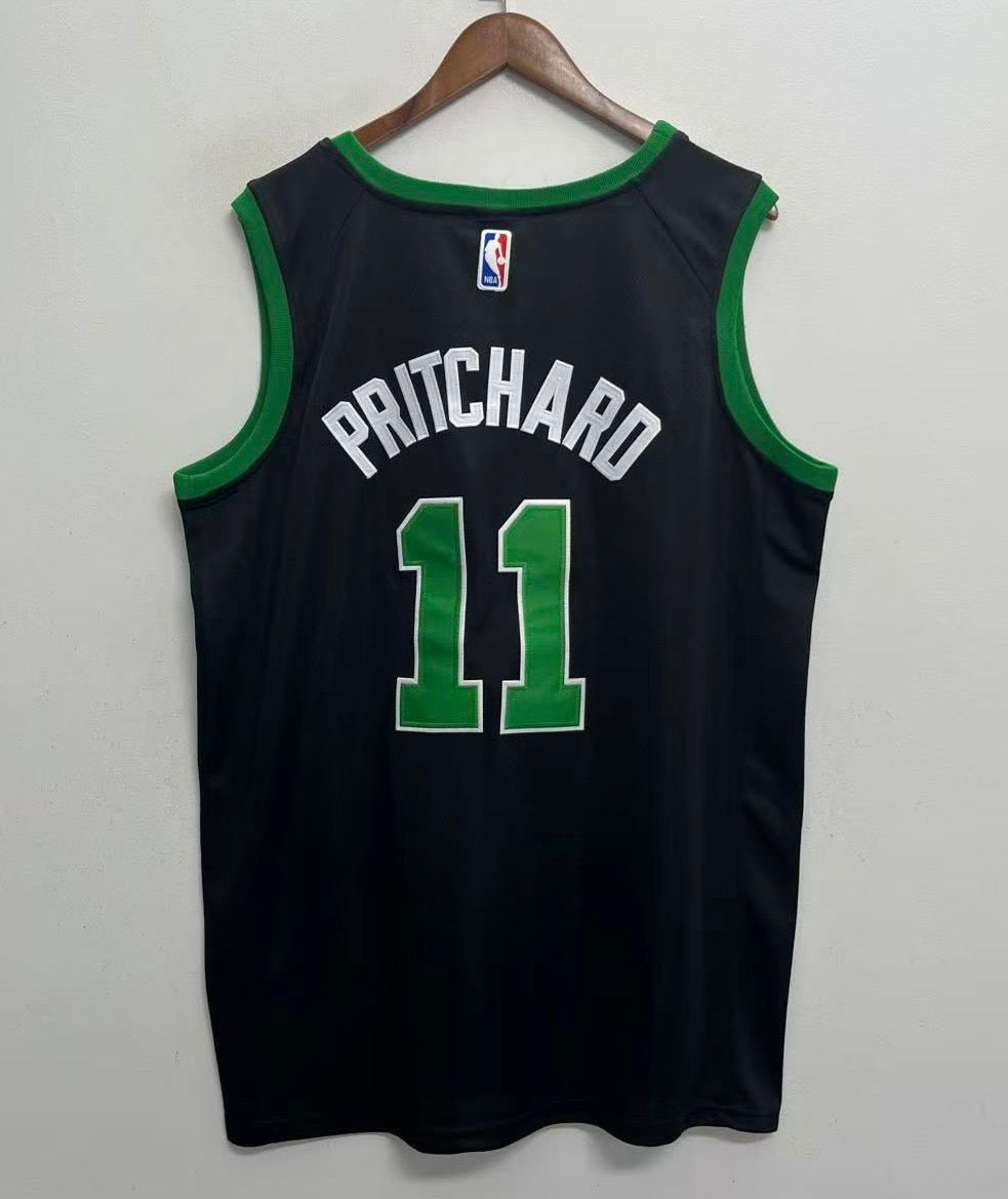 Payton Pritchard YOUTH KIDS Boston Celtics Official NBA Nike Jersey black