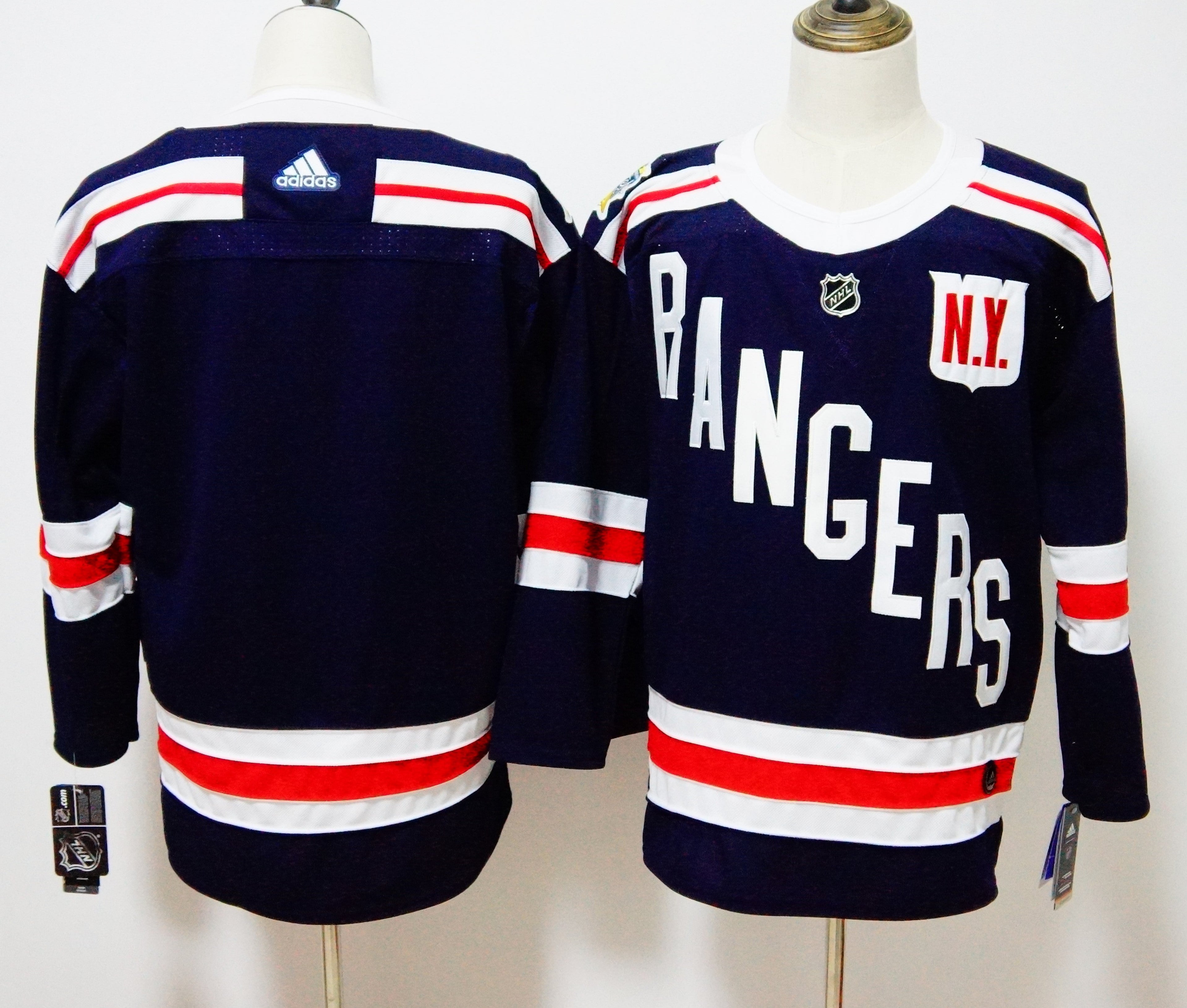 New York Rangers Official NHL Adidas Jersey Winter Classic blank back