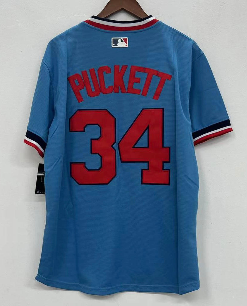 Kirby Puckett Minnesota Twins Official MLB Nike Jersey