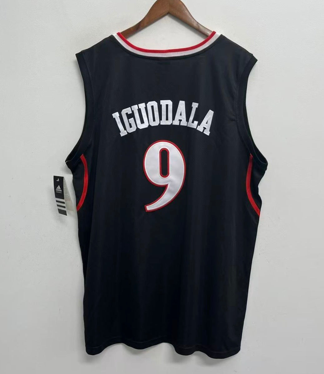 Andre Iguodala Philadelphia 76ers Official NBA Adidas  Jersey black