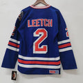 Brian Leetch New York Rangers Official NHL Jersey  1994 Stanley Cup Patch