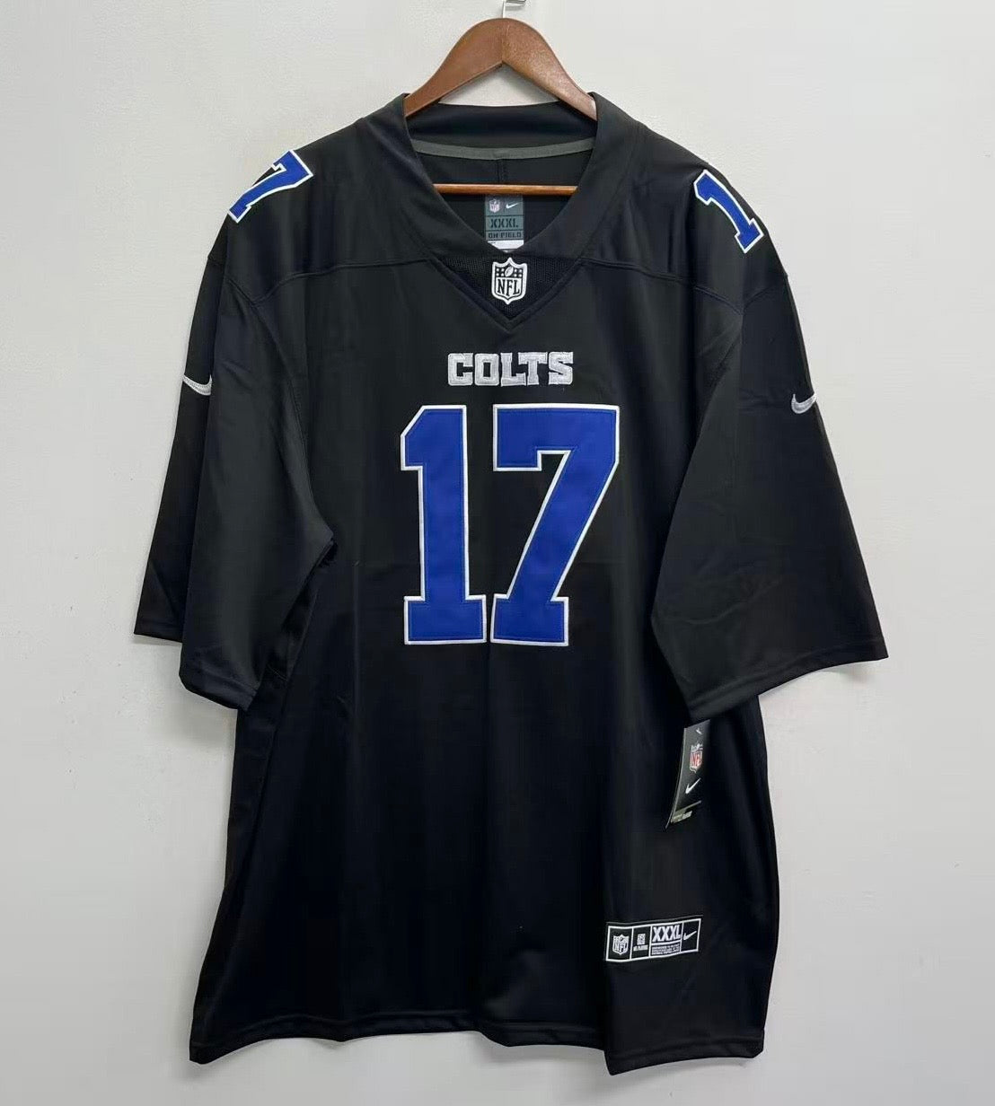 Daniel Jones YOUTH KIDS Indianapolis Colts Official NFL Nike Jersey black