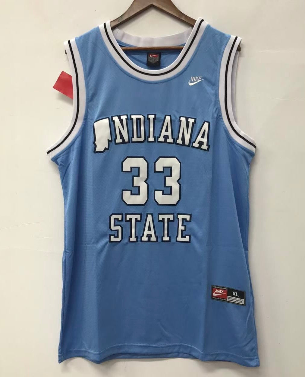 Larry Bird Indiana State Official NCAA Jersey NIKE