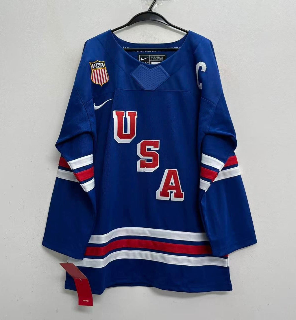 Auston Matthews Team USA Hockey Official Nike Jersey