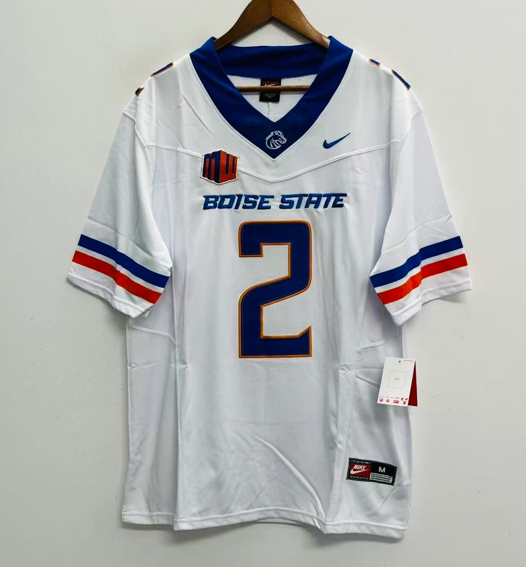 Ashton Jeanty Boise State Broncos Official NCAA Nike Jersey White