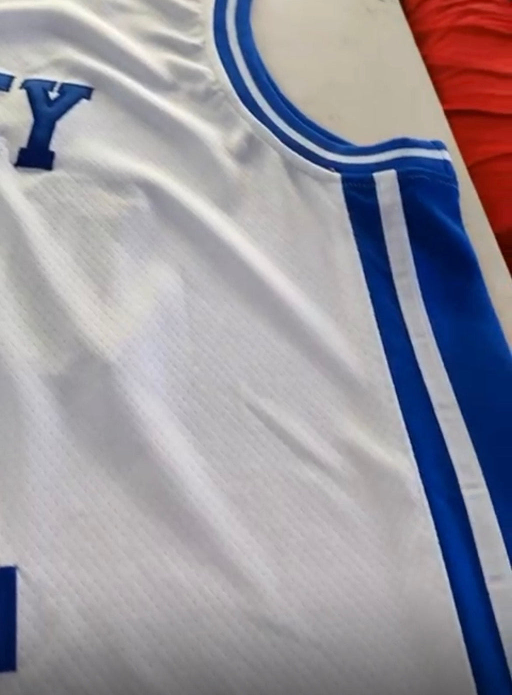 Bobby Hurley Duke Blue Devils NCAA Mitchell & Ness jersey White