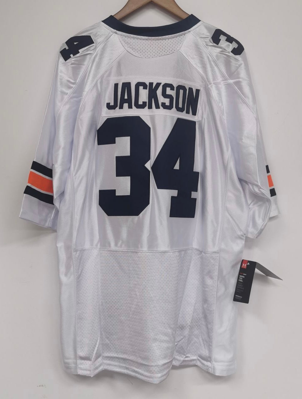 Bo Jackson Auburn Tigers Jersey White