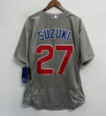 Seiya Suzuki Chicago Cubs Official MLB Jersey Gray Nike