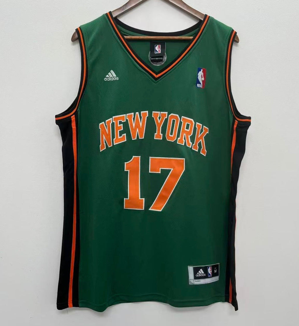 Jeremy Lin New York Knicks Official NBA Jersey Adidas green St. Patrick’s Day