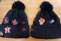 Houston Astros MLB New Era winter knit Hat with Pom Pom