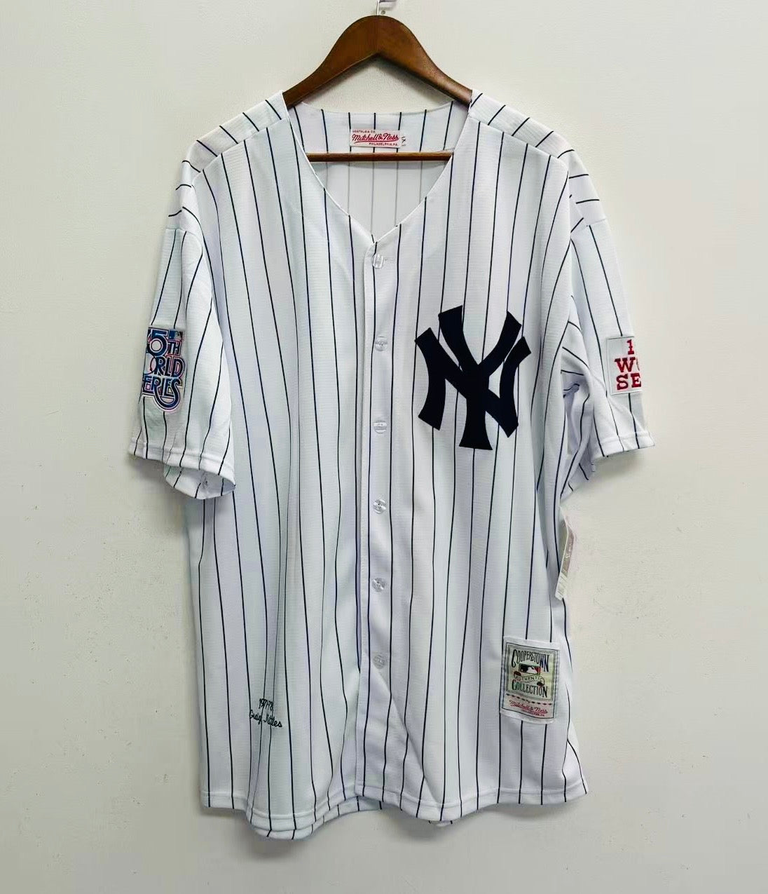 Graig Nettles New York Yankees Jersey pinstripe 1977-78 Mitchell & Ness