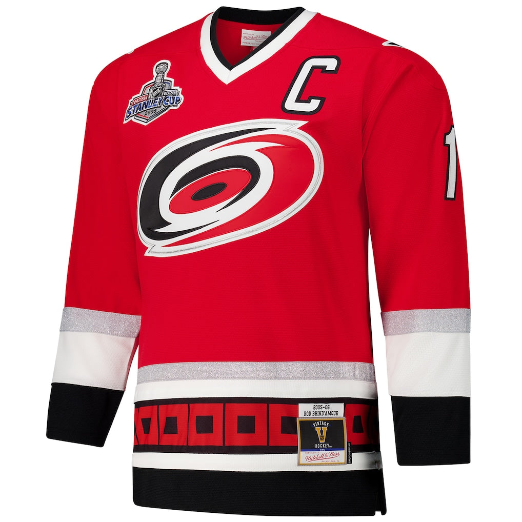 Rod Brind’Amour 2006 Carolina Hurricanes Official NHL Jersey