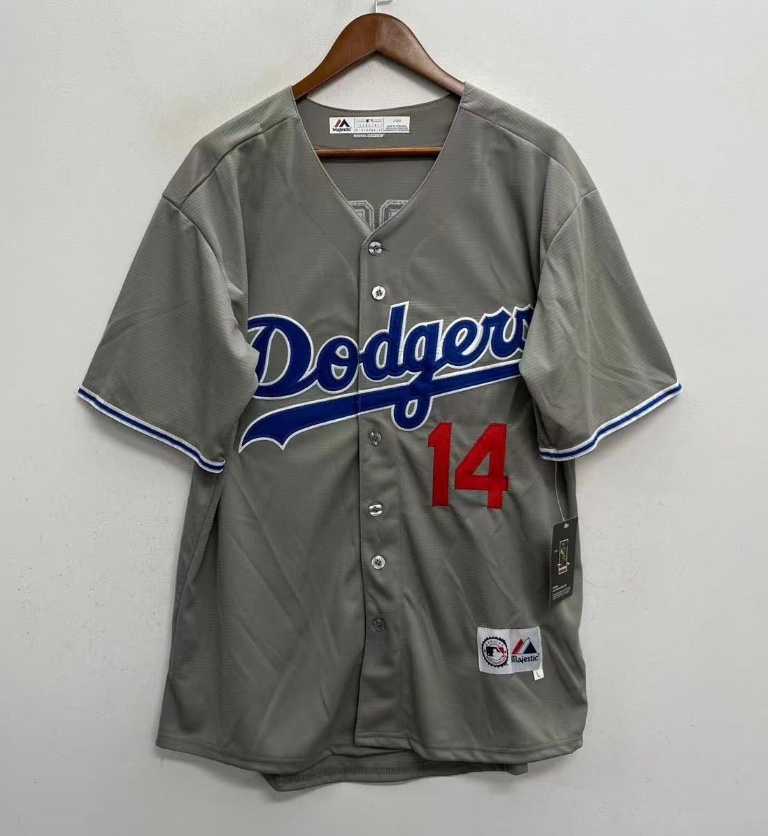Mike Scioscia Los Angeles Dodgers Official MLB jersey Majestic