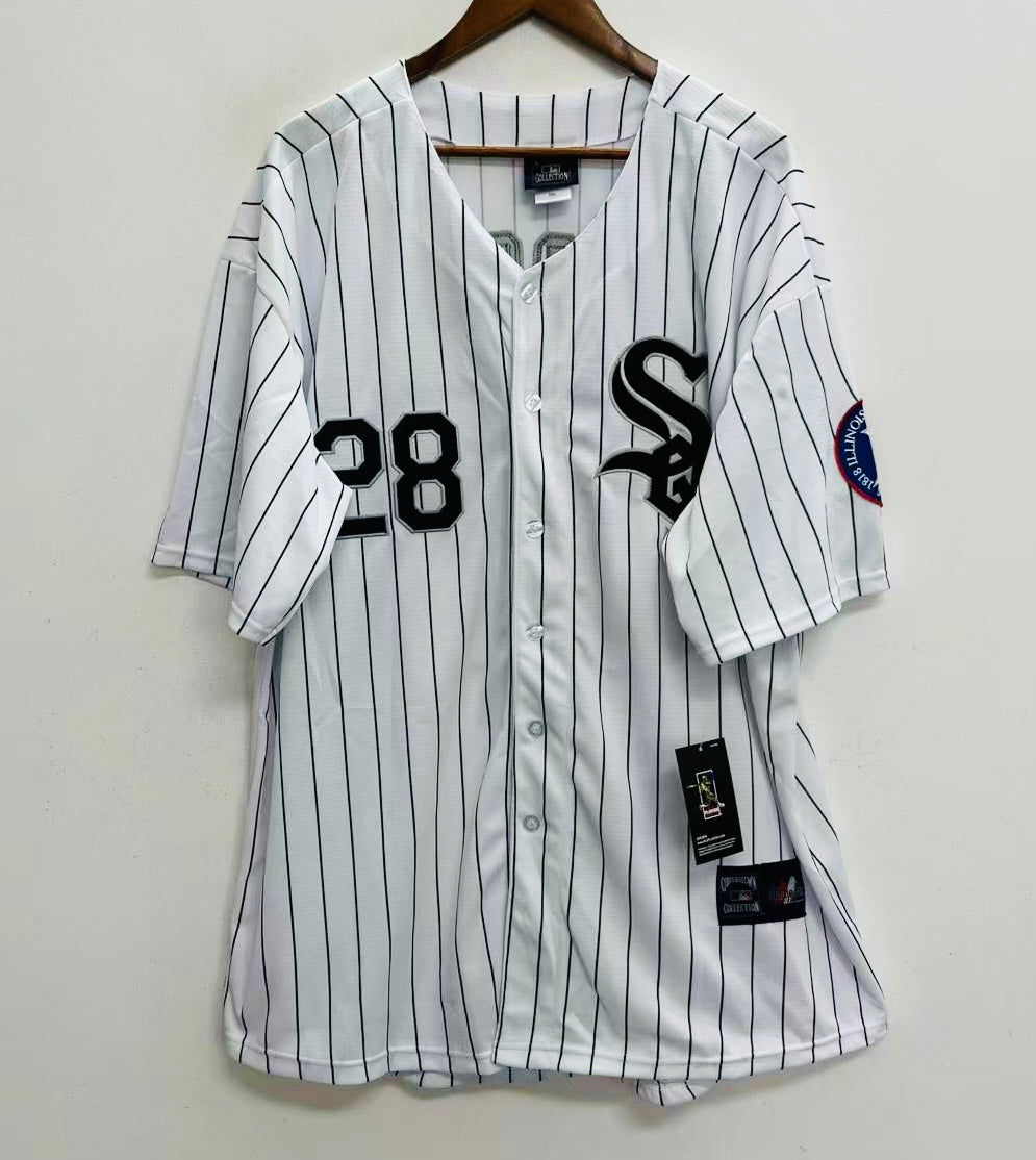 Wilbur Wood 1968 Chicago White Sox Official MLB Majestic Jersey