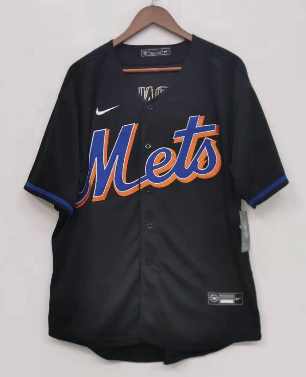 Pete Alonso New York Mets Official MLB Nike Jersey black
