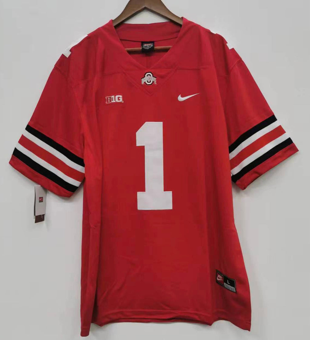 Justin Fields Ohio State Buckeyes Official NCAA NIKE Jersey