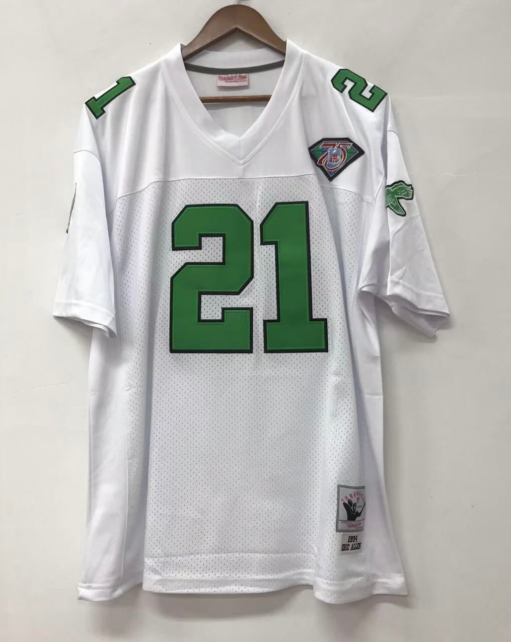Eric Allen Philadelphia Eagles 1994 NFL Mitchell  & Ness Jersey white