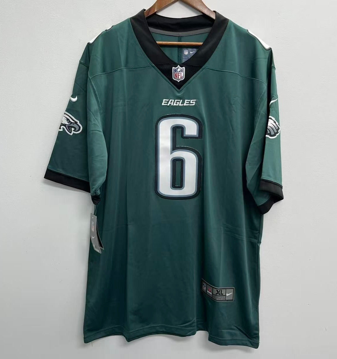 DeVonta Smith Philadelphia Eagles Official NFL Nike Jersey