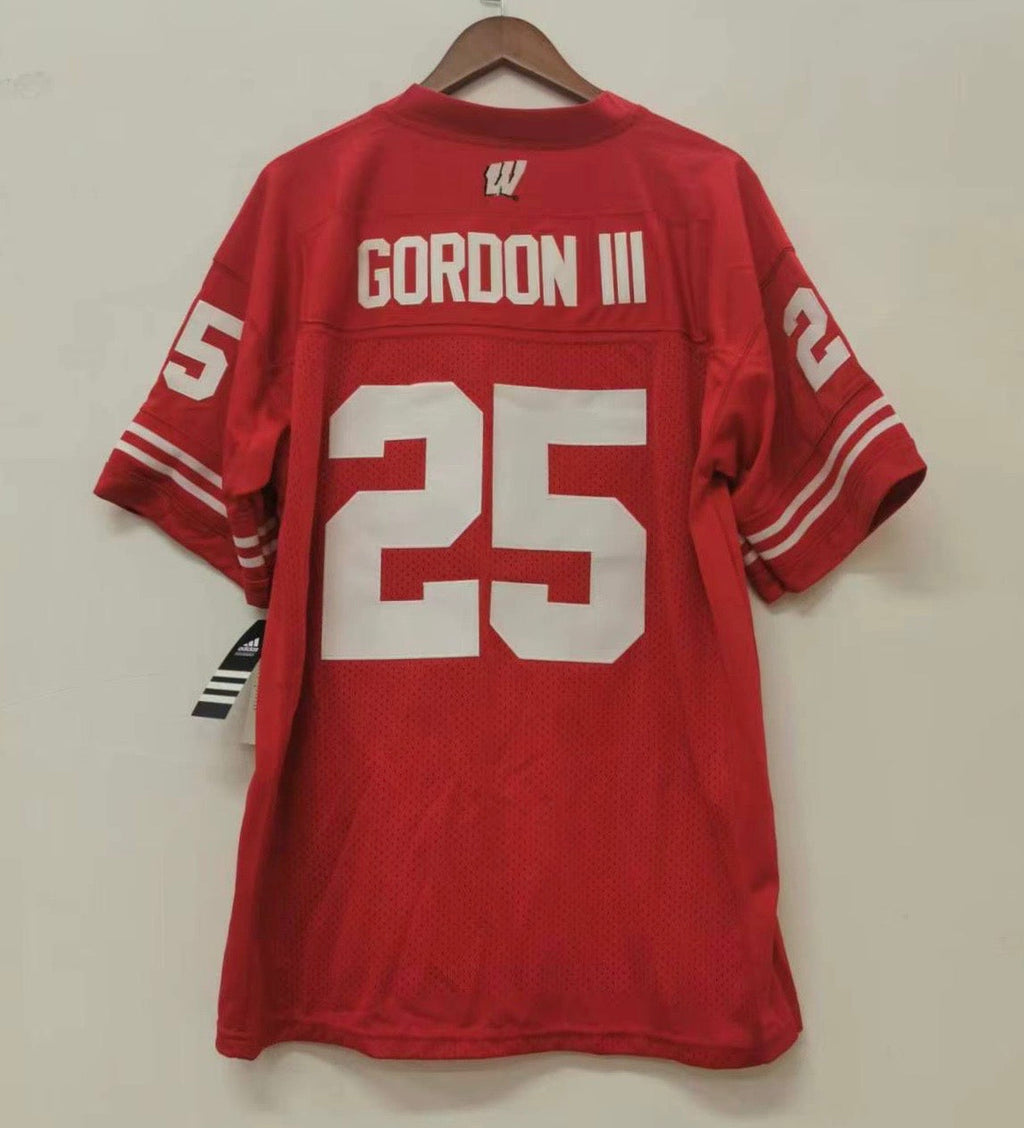 Melvin Gordon Official NCAA Wisconsin Badgers Under Armour Jersey