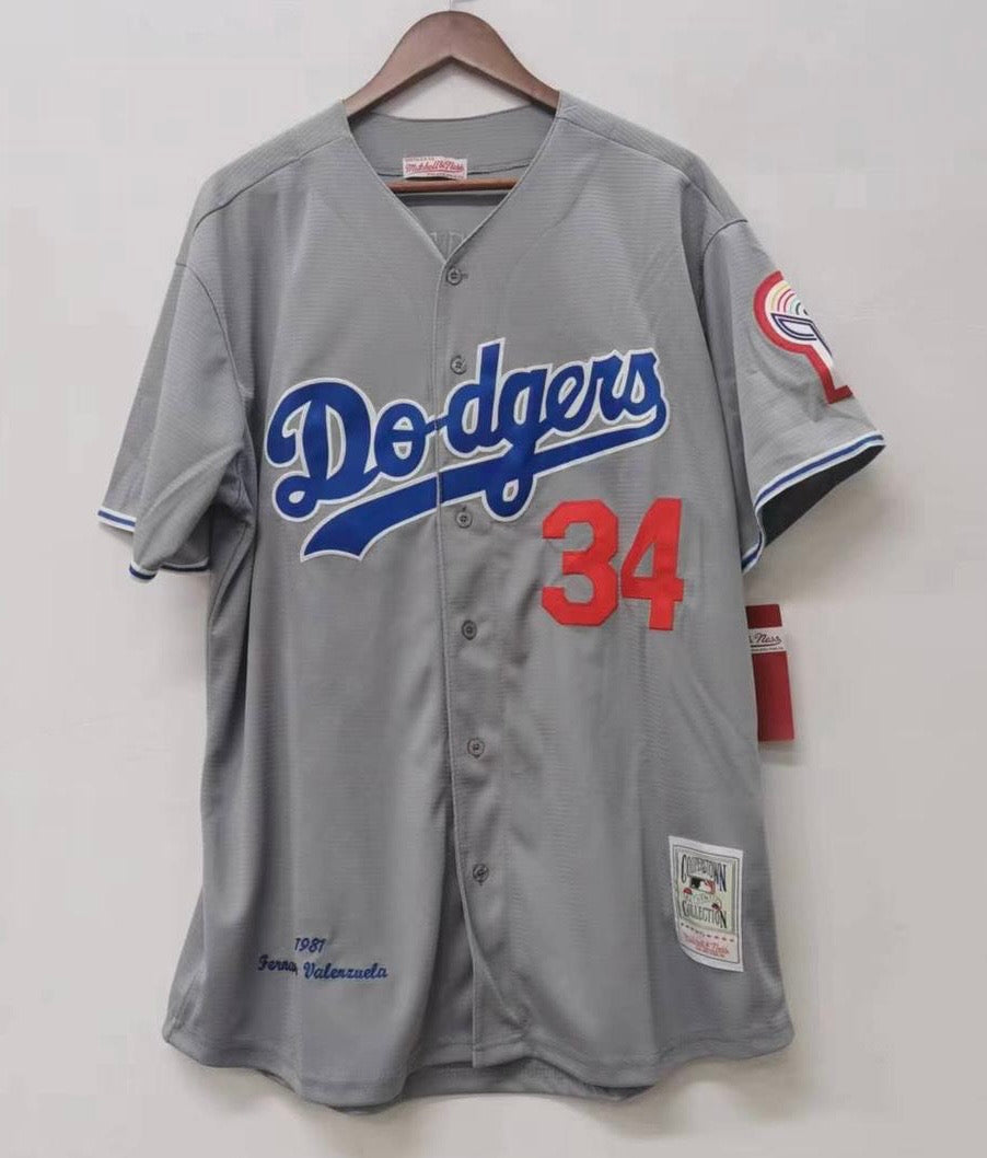 Fernando Valenzuela Los Angeles Dodgers Jersey Mitchell & Ness