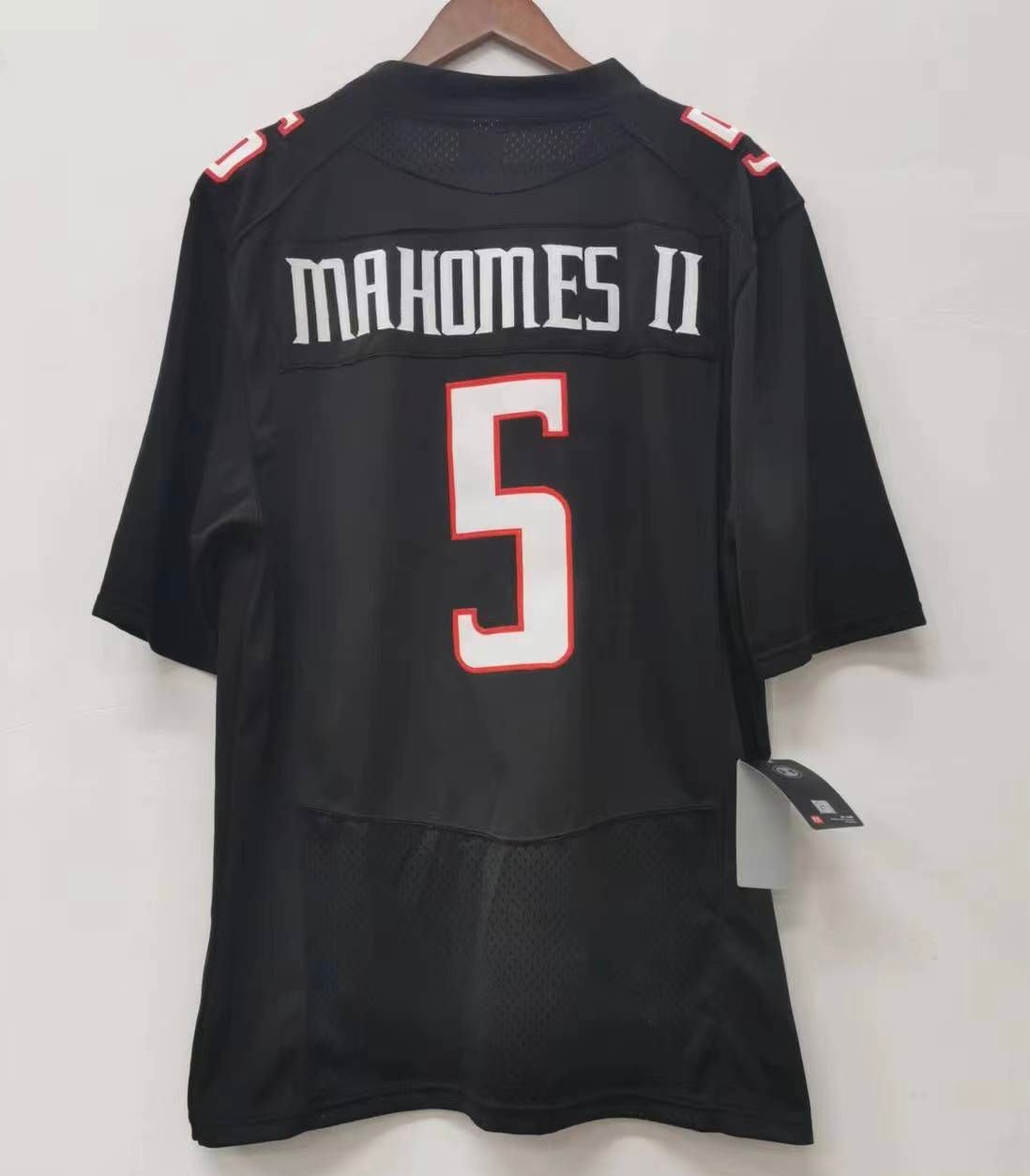 Patrick Mahomes Texas Tech Official NCAA Jersey black