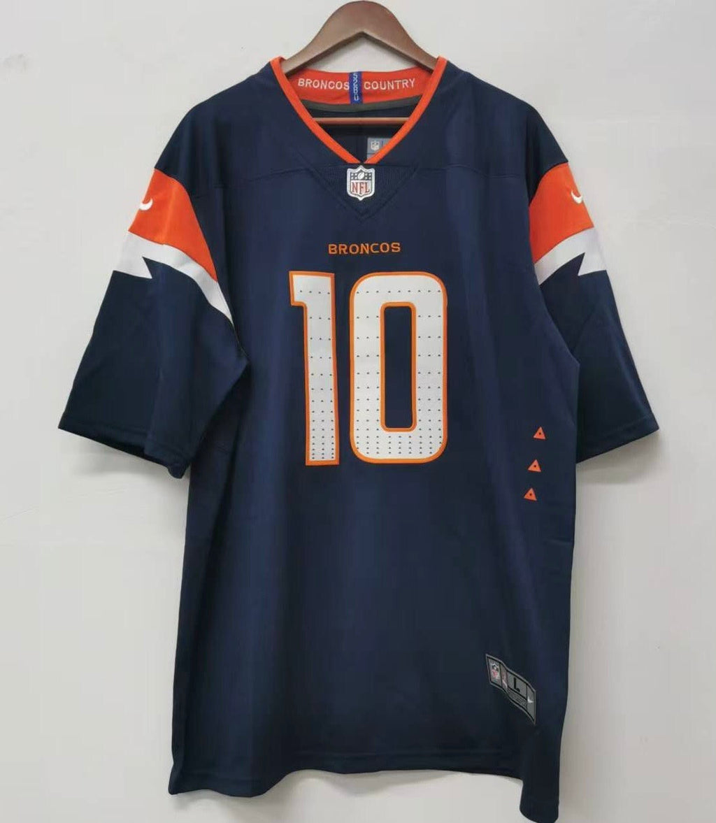 Bo Nix Denver Broncos Official NFL Jersey Nike blue