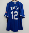 Dusty Baker 1981 Los Angeles Dodgers Official MLB Nike Jersey