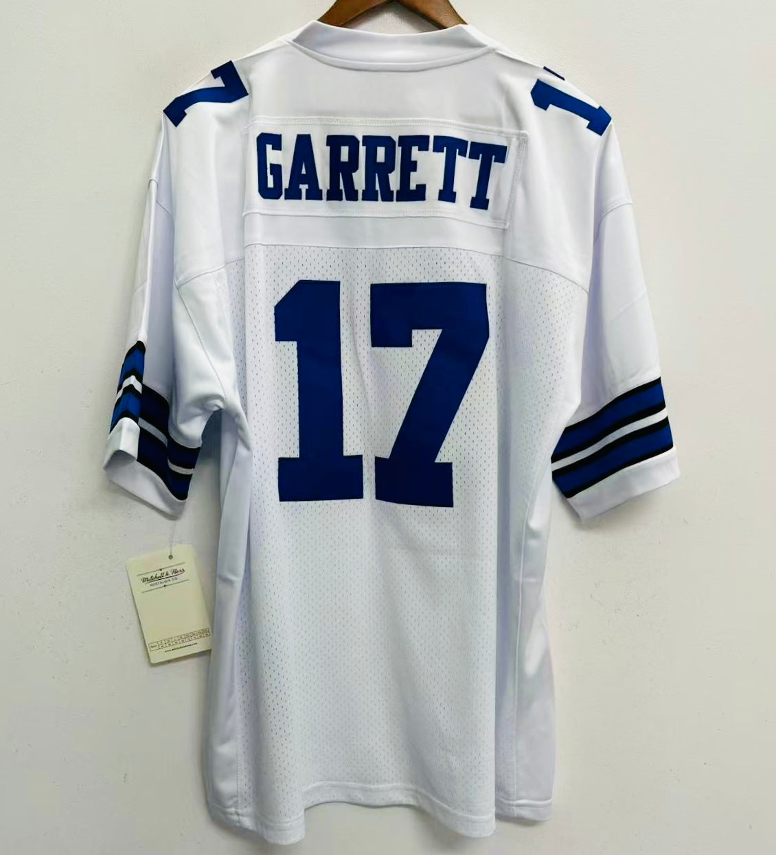 Jason Garrett Dallas Cowboys 1994 Official NFL Jersey white Mitchell & Ness
