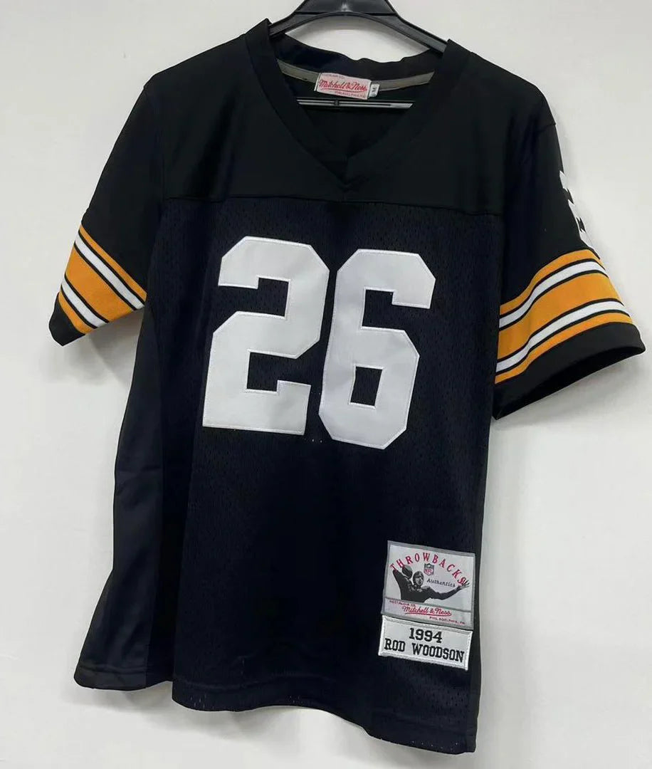 Rod Woodson Pittsburgh Steelers Official NFL Mitchell & Ness Jersey