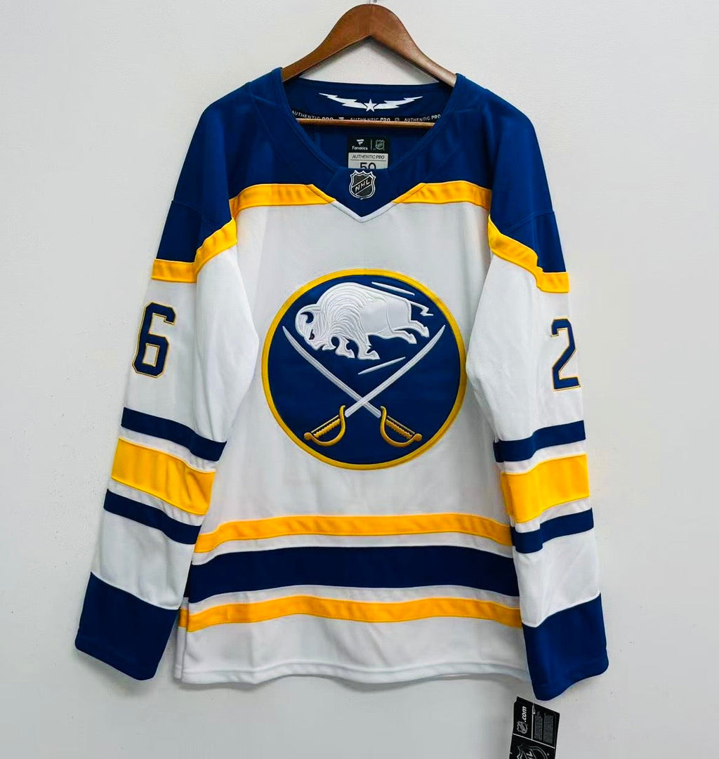 Rasmus Dahlin Buffalo Sabres Official NHL Fanatics Jersey white