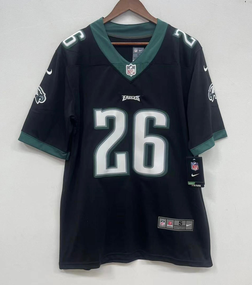 Saquon Barkley Philadelphia Eagles Official NFL Jersey black Nike