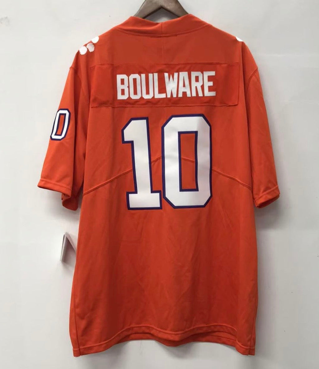 Ben Boulware Clemson Tigers Jersey Orange NIKE