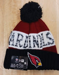 Arizona Cardinals NFL New Era winter knit Hat with Pom Pom