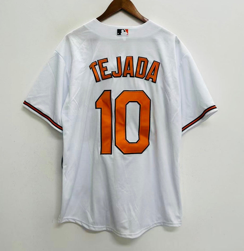 Miguel Tejada Baltimore Orioles Official MLB Majestic Jersey white