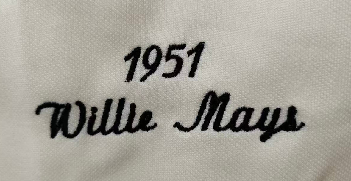 Willie Mays San Francisco New York Giants Official MLB  Jersey Mitchell & Ness