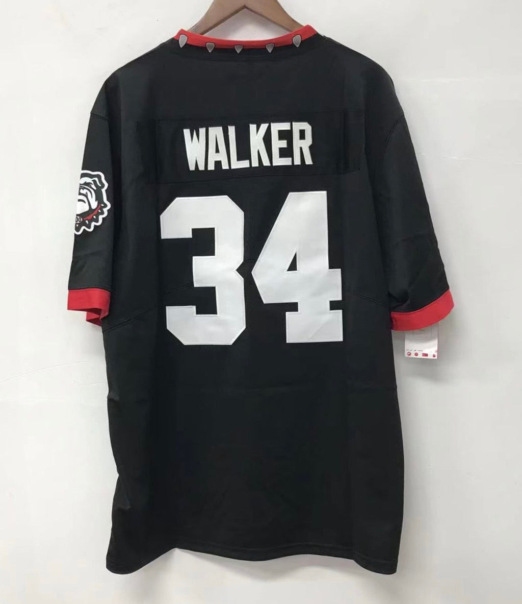 Herschel Walker Georgia Bulldogs Official NCAA jersey black NIKE