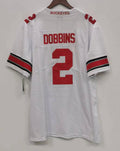 J. K. Dobbins Ohio State Buckeyes Jersey White